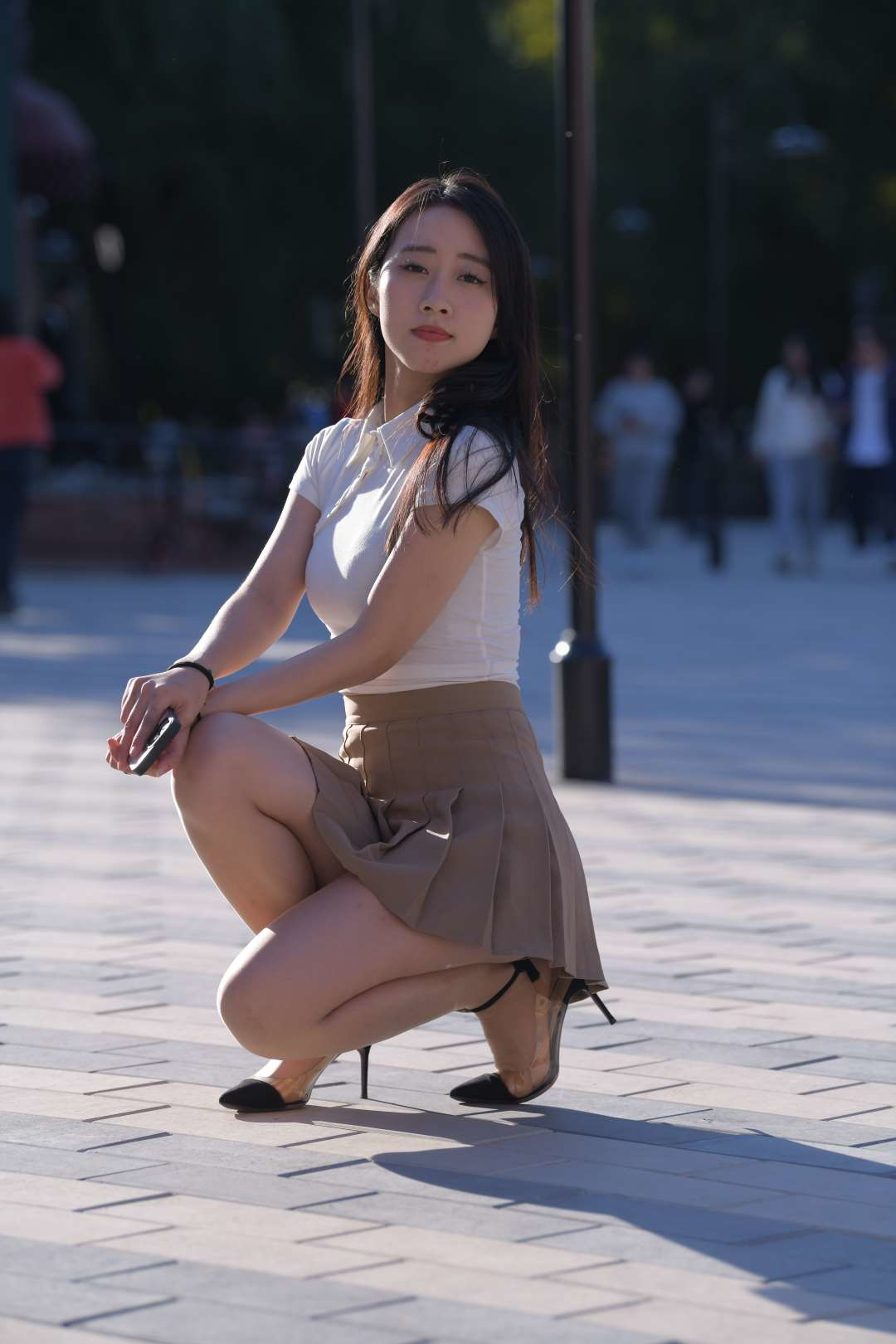 图片[11]-[一始专区] 咖裙丝袜美女(套图+视频)-图满多