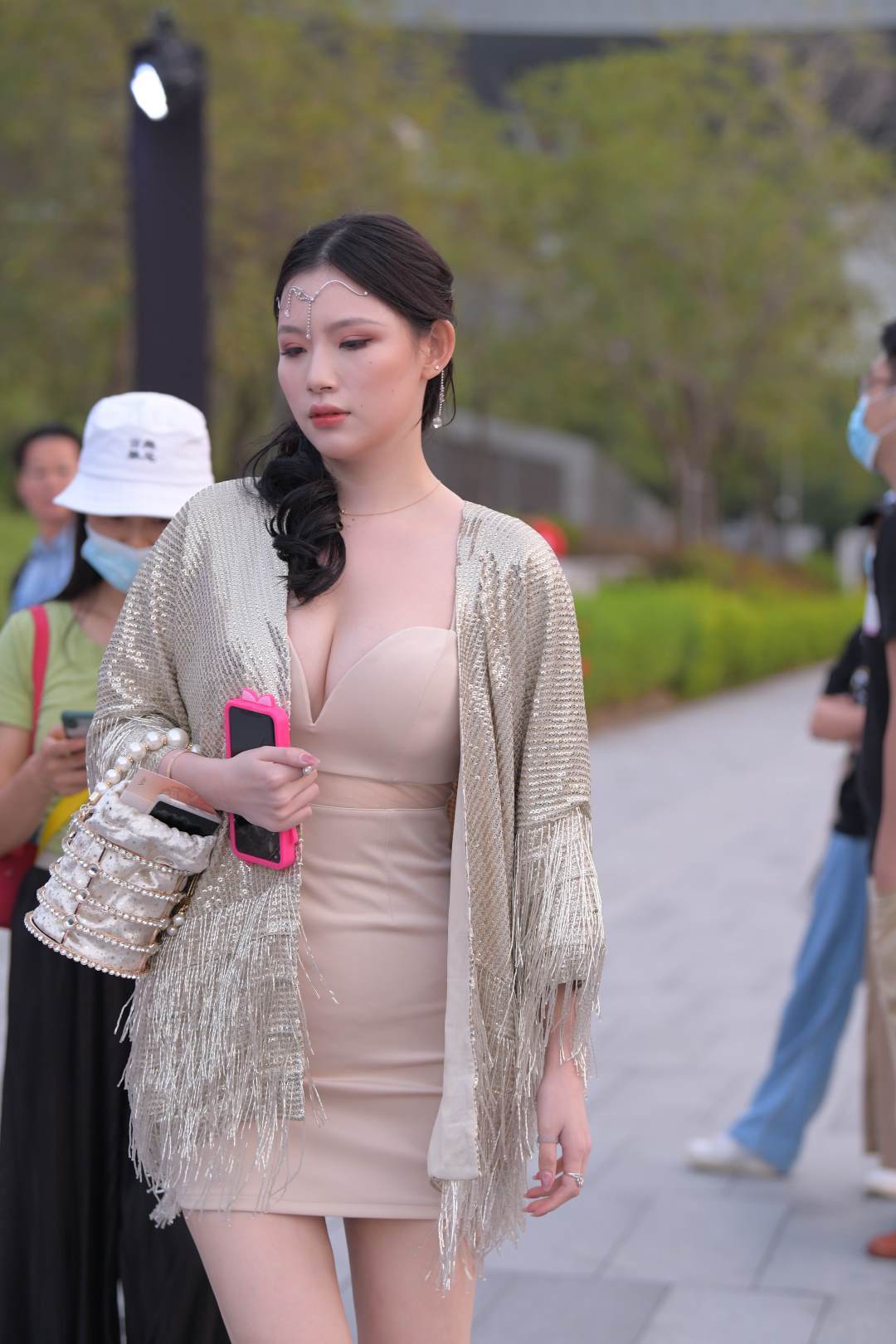 图片[9]-包臀短裙魅力礼服裙-图满多