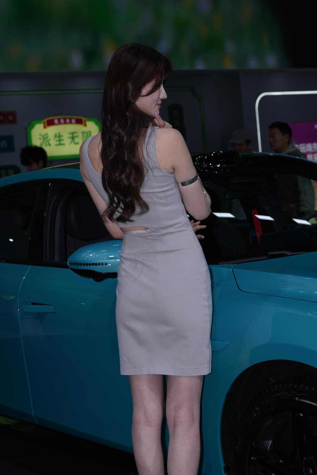 图片[3]-展会模特 甜美套装裙夏虫虫-图满多