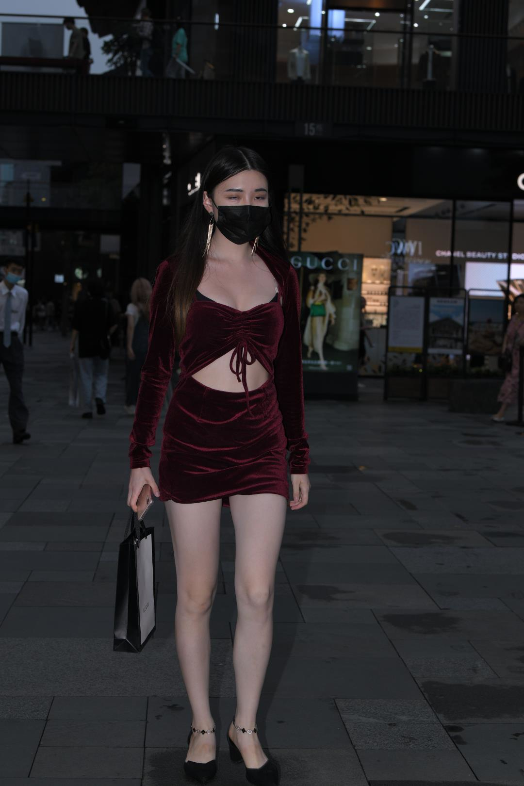 图片[7]-气质漂亮 红裙美女-图满多